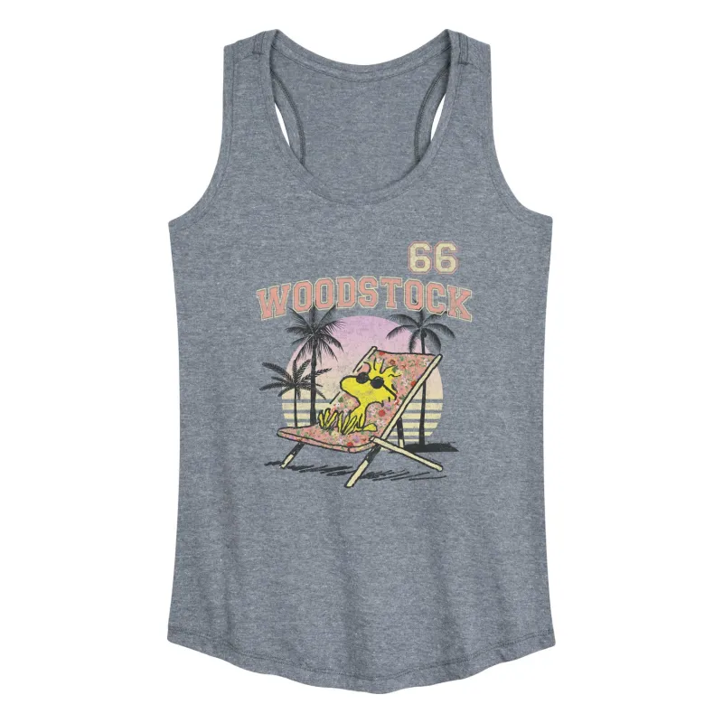Peanuts - Woodstock 66 Chill - Women's Racerback Graphic Tank sold by Zulily