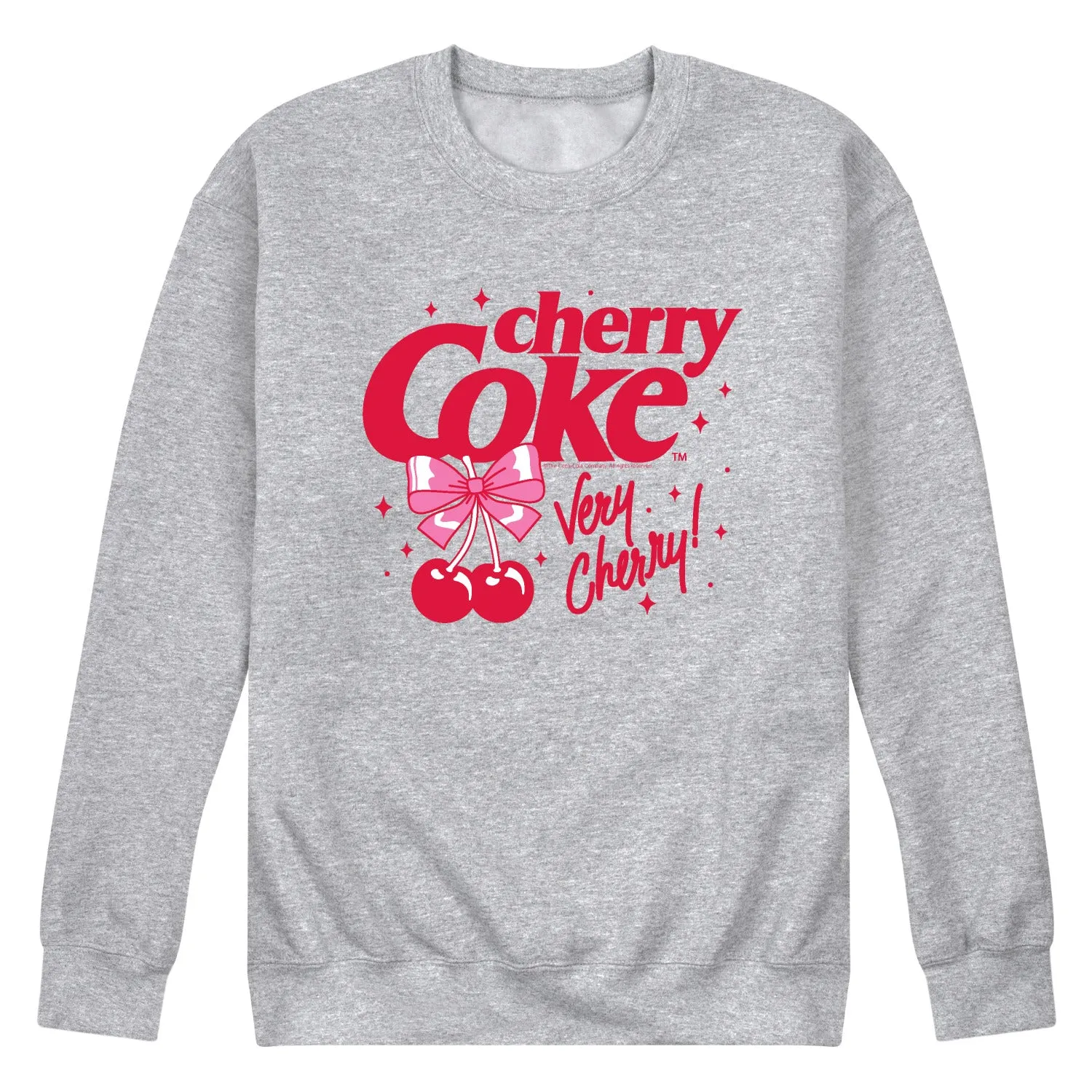 Coca-Cola - Very Cherry Coke - Men's Crew Fleece Sweatshirt sold by Zulily product image thumbnail 2