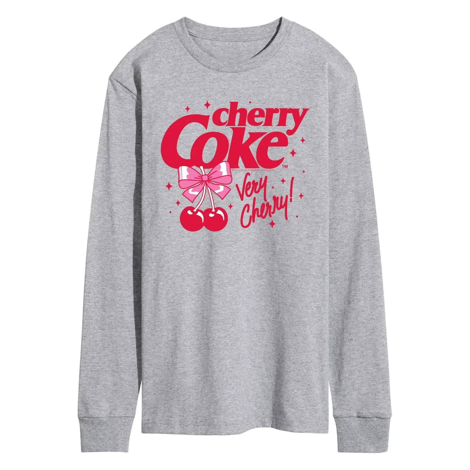Coca-Cola - Very Cherry Coke - Men's Long Sleeve Graphic T-Shirt sold by Zulily