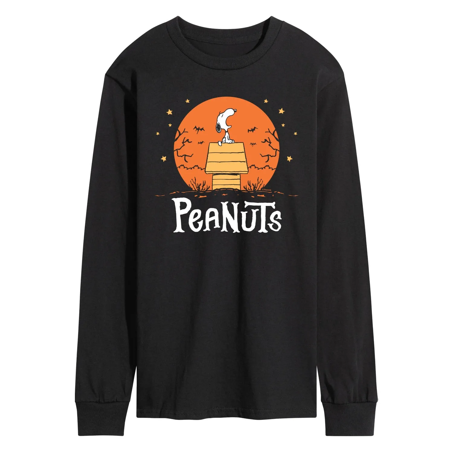 Peanuts - Snoopy Howling - Men's Long Sleeve Graphic T-Shirt sold by Zulily