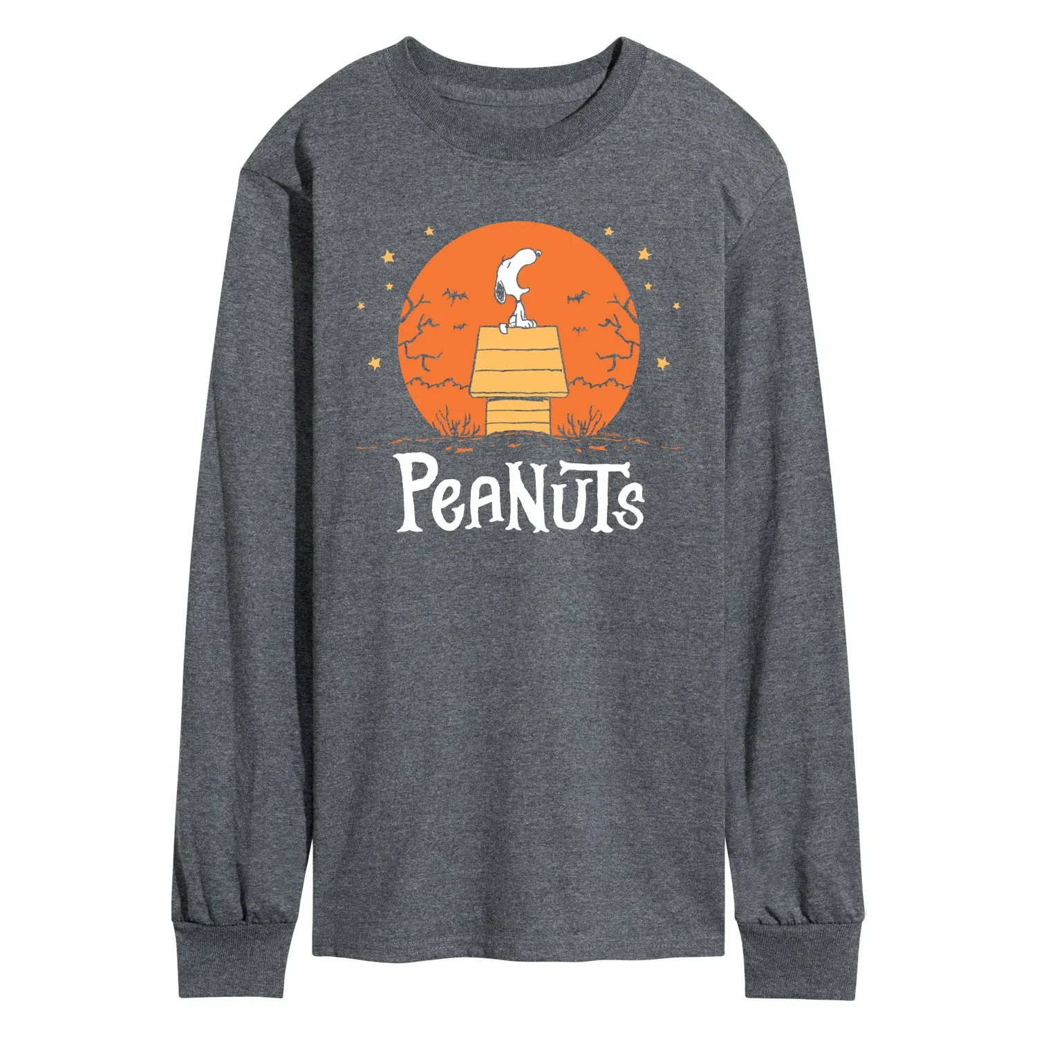 Peanuts - Snoopy Howling - Men's Long Sleeve Graphic T-Shirt sold by Zulily product image thumbnail 2