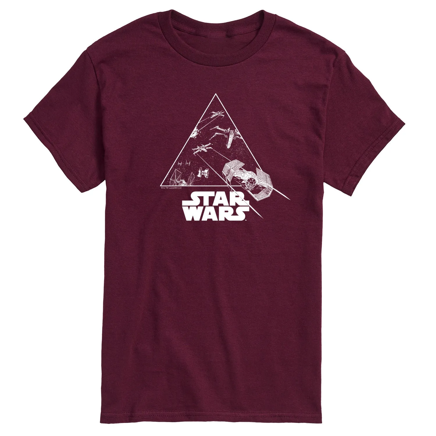 Star Wars - Ship Battle - Men's Short Sleeve Graphic T-Shirt sold by Zulily product image thumbnail 4