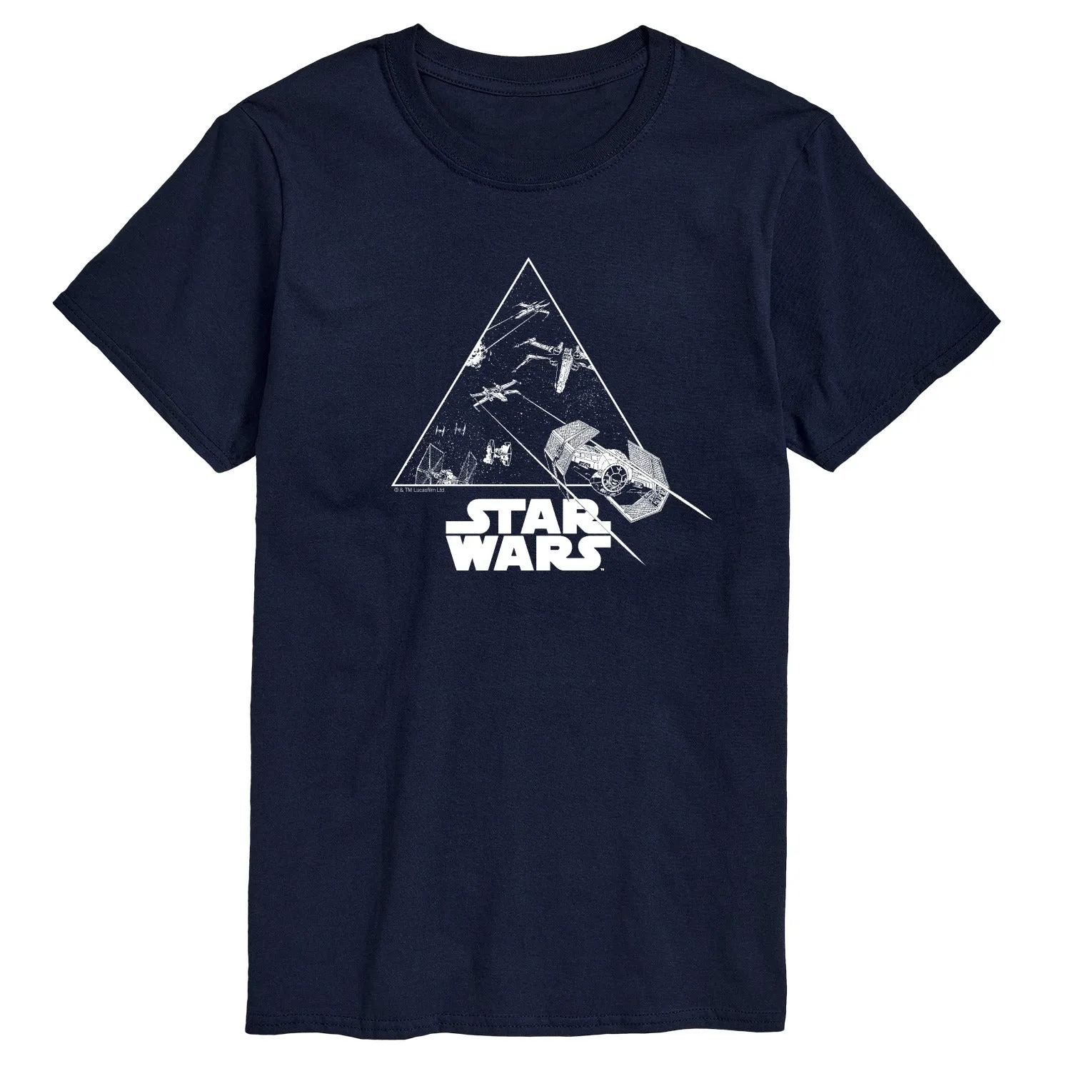 Star Wars - Ship Battle - Men's Short Sleeve Graphic T-Shirt sold by Zulily product image thumbnail 5