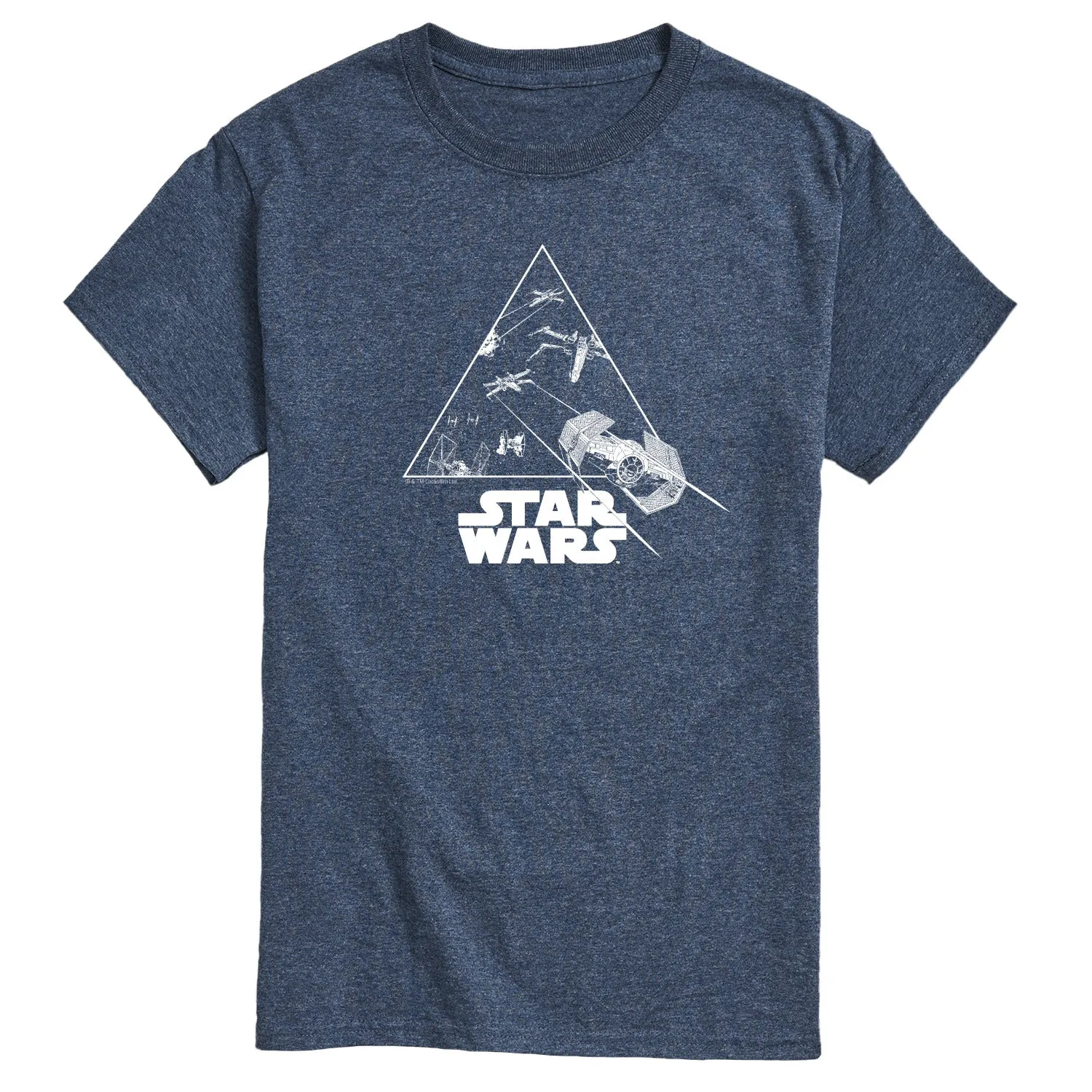 Star Wars - Ship Battle - Men's Short Sleeve Graphic T-Shirt sold by Zulily product image thumbnail 2