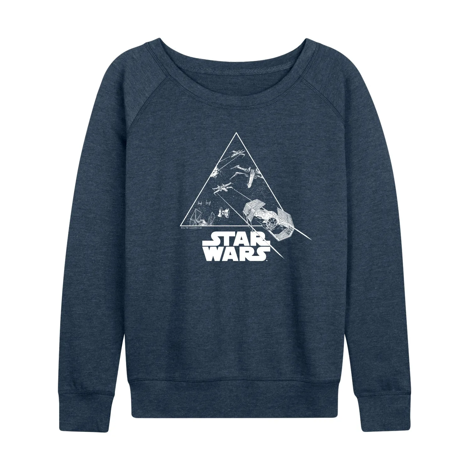 Star Wars - Ship Battle - Women's French Terry Long Sleeve Pullover sold by Zulily product image thumbnail 3