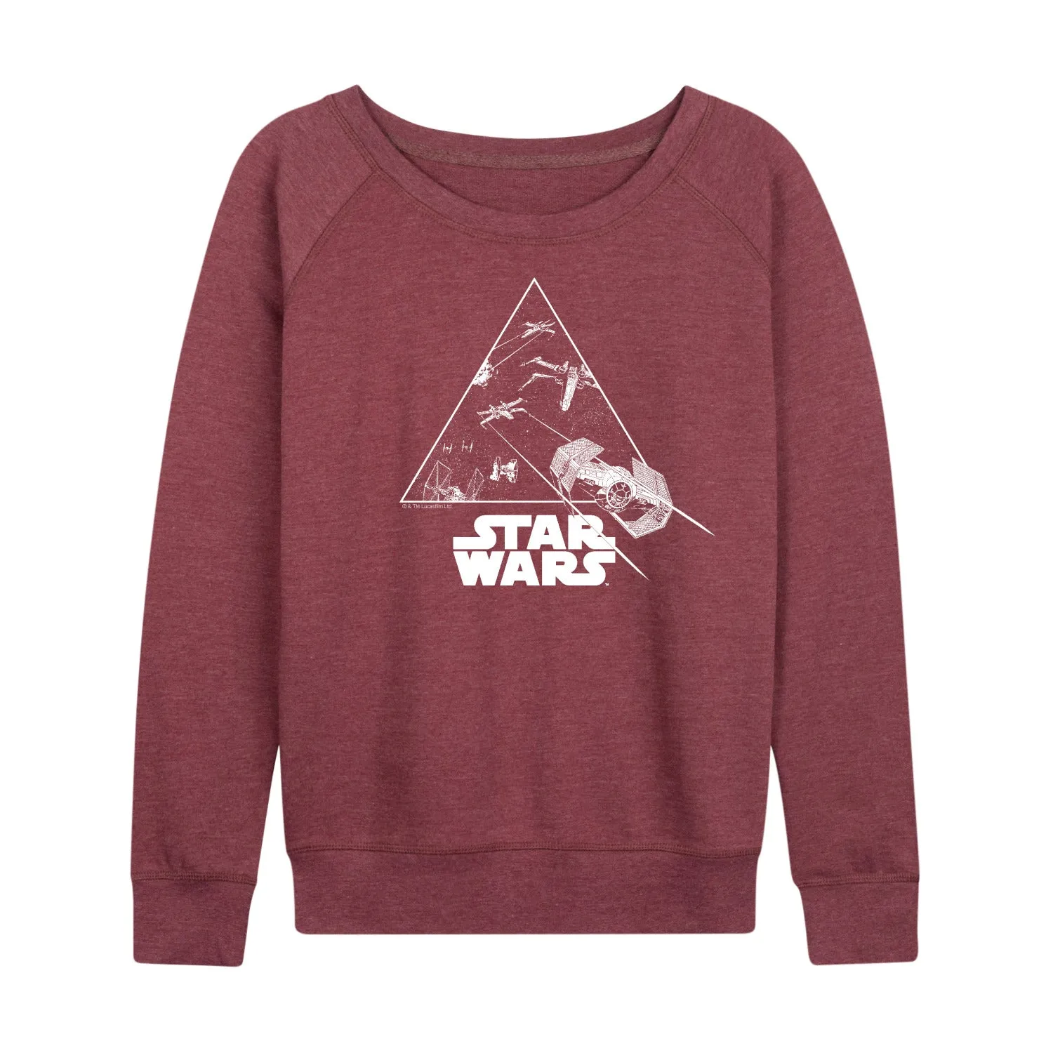 Star Wars - Ship Battle - Women's French Terry Long Sleeve Pullover sold by Zulily product image thumbnail 5