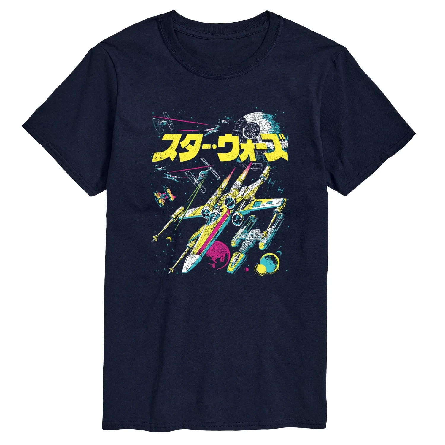 Star Wars - Kanji Pop Color - Men's Short Sleeve Graphic T-Shirt sold by Zulily product image thumbnail 3