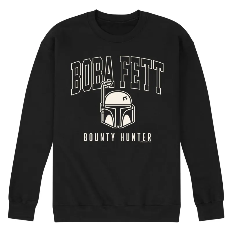 Star Wars - Boba Fett Bounty Hunter - Men's Crew Fleece Sweatshirt made by Star Wars
