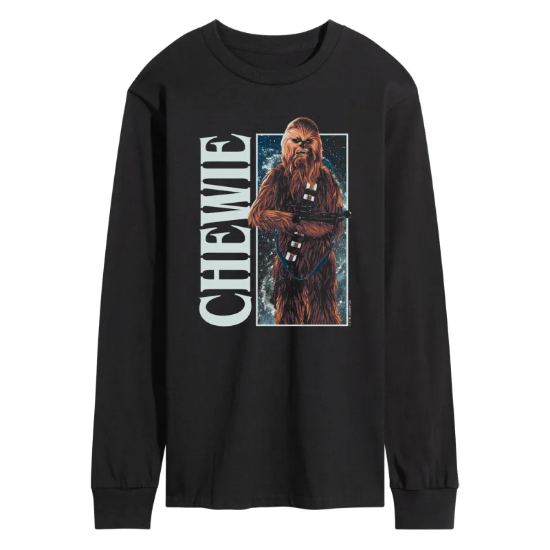 Star Wars - Chewie - Men's Long Sleeve Graphic T-Shirt made by Star Wars