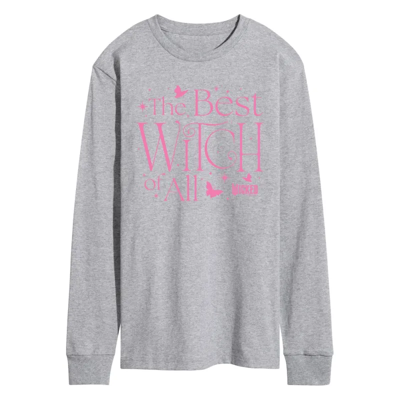 Wicked - Best Witch Of All - Men's Long Sleeve Graphic T-shirt made by Zulily