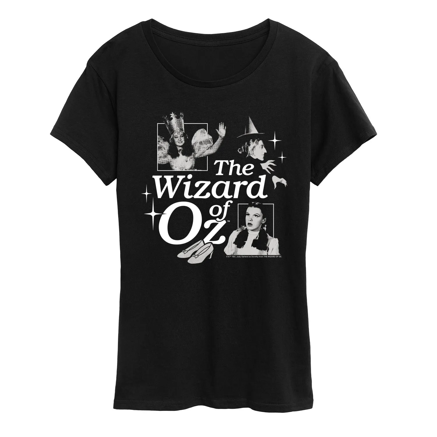 Wizard of Oz - Iconic Squares - Women's Short Sleeve Graphic T-Shirt sold by Zulily