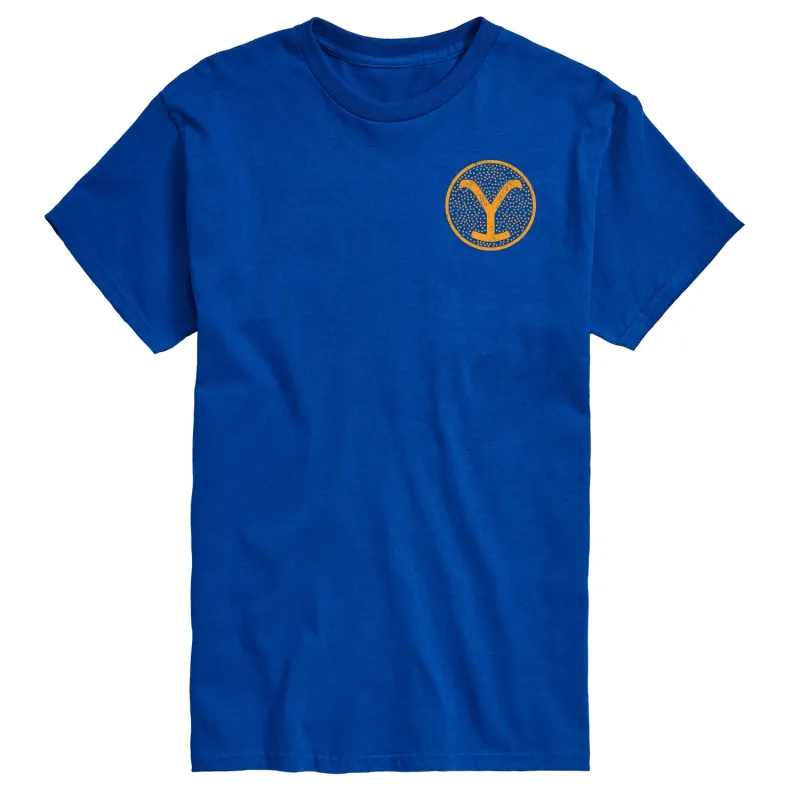 Yellowstone - Dutton Ranch Trademark - Men's Short Sleeve Graphic T-Shirt made by Zulily