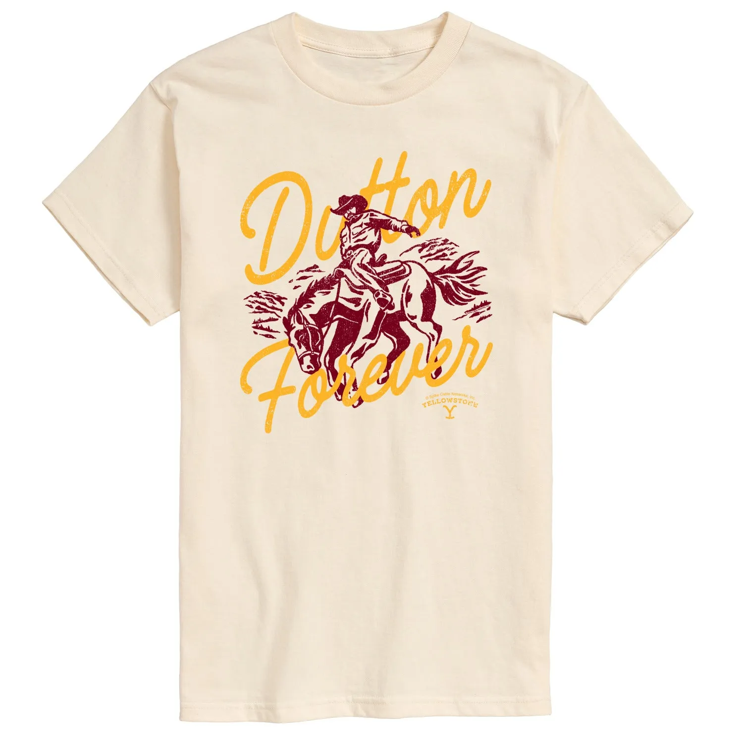 Yellowstone - Dutton Forever - Men's Short Sleeve Graphic T-Shirt sold by Zulily product image thumbnail 2