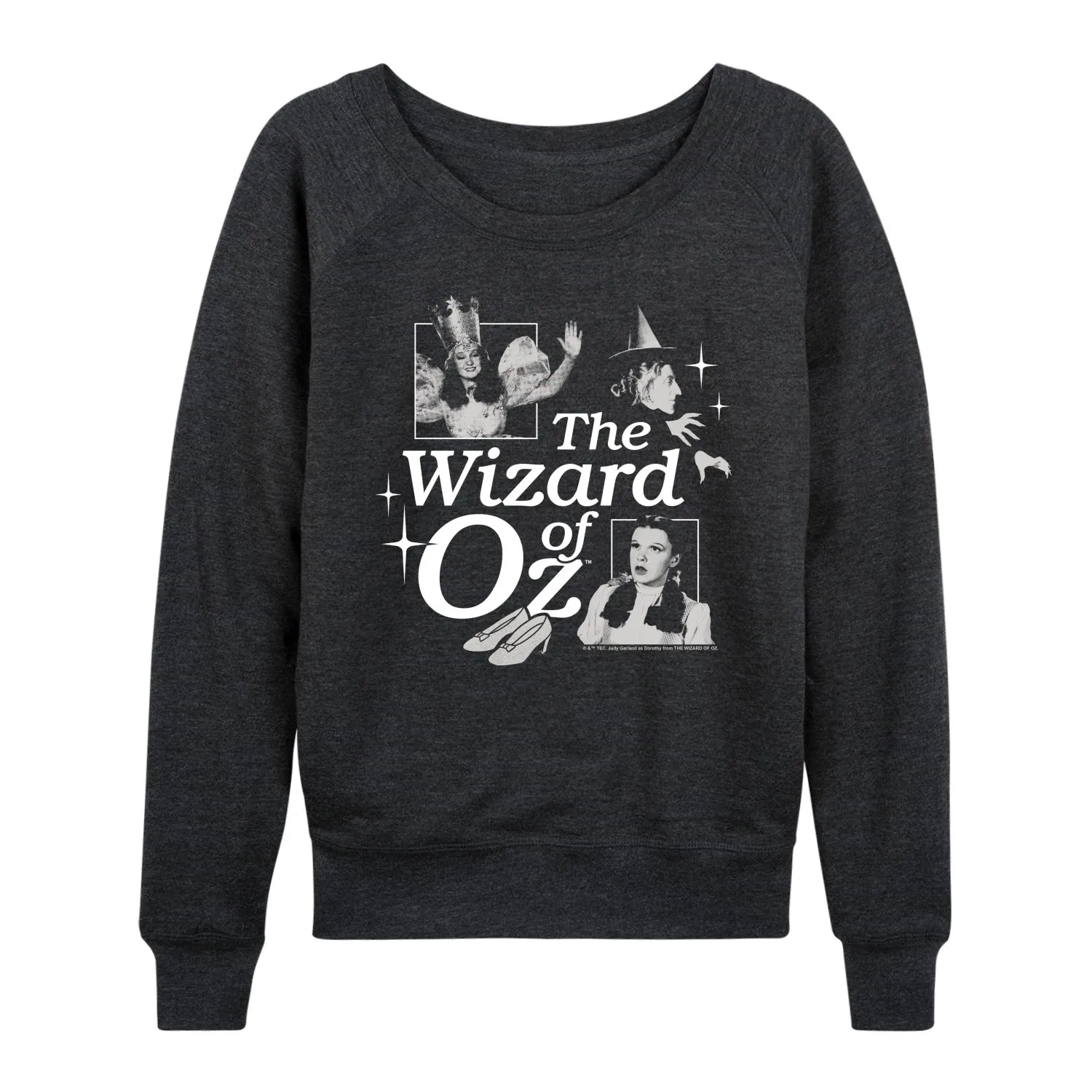 Wizard of Oz - Iconic Squares - Women's French Terry Long Sleeve Pullover sold by Zulily