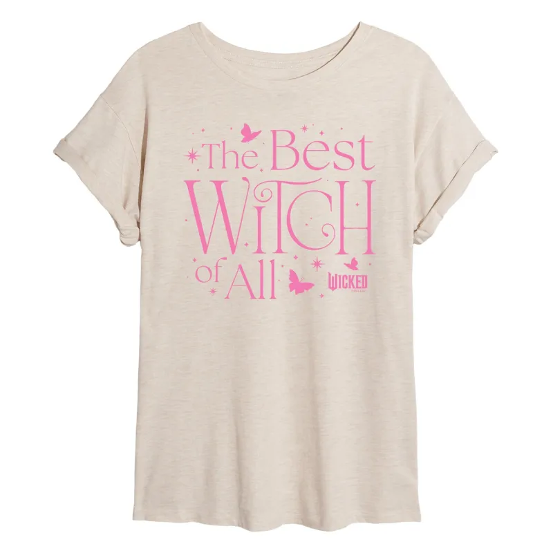 Wicked - Best Witch Of All - Women's Oversized Graphic T-shirt sold by Zulily