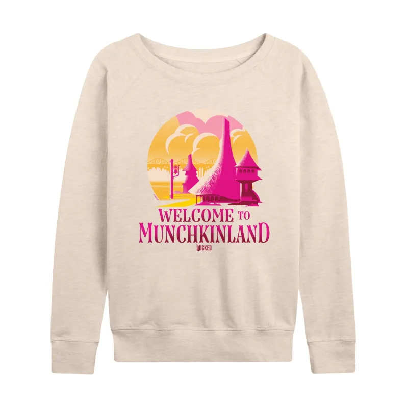 Wicked - Munchkinland - Women's French Terry Long Sleeve Shirt sold by Zulily