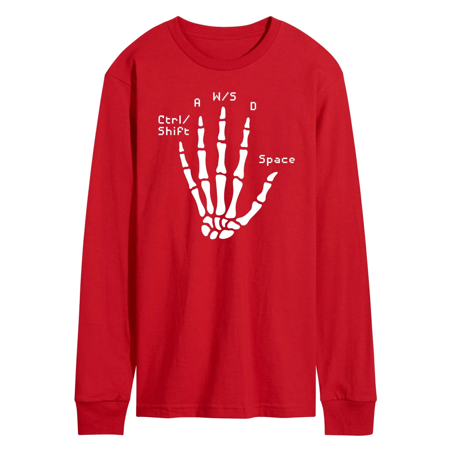 Instant Message - Gamer Hand - Men's Long Sleeve Graphic T-Shirt sold by Zulily product image thumbnail 4
