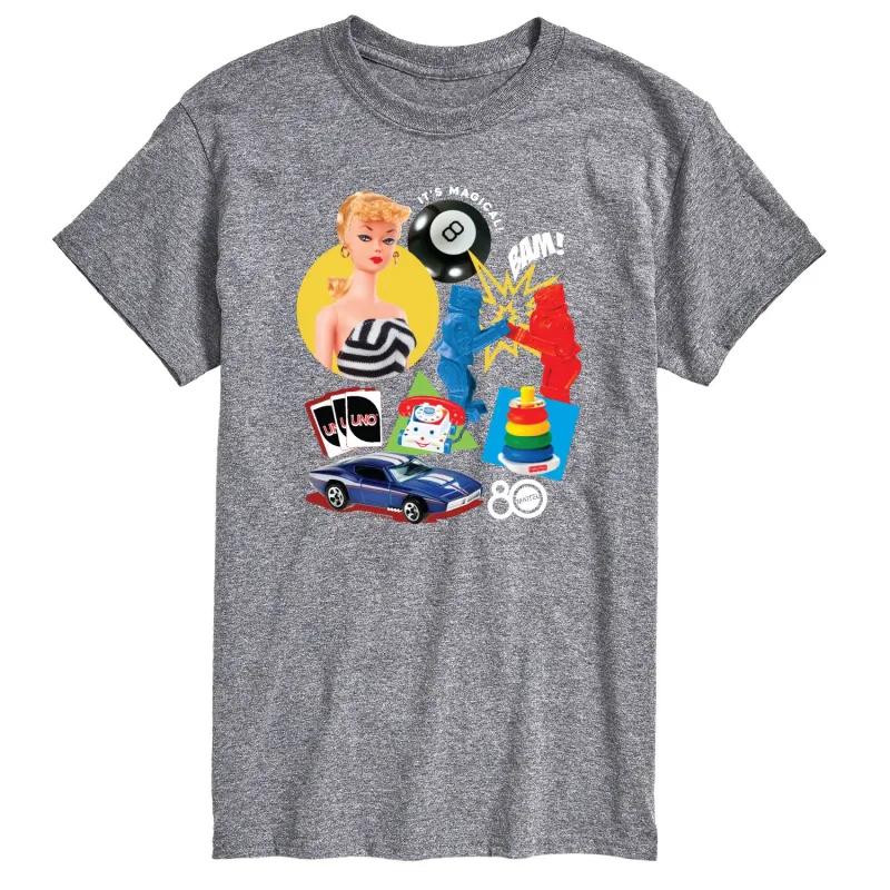 Mattel - Classic - Men's Short Sleeve Graphic T-Shirt made by Mattel
