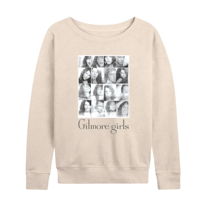 Gilmore Girls - Photobooth - Women's French Terry Long Sleeve Pullover sold by Zulily