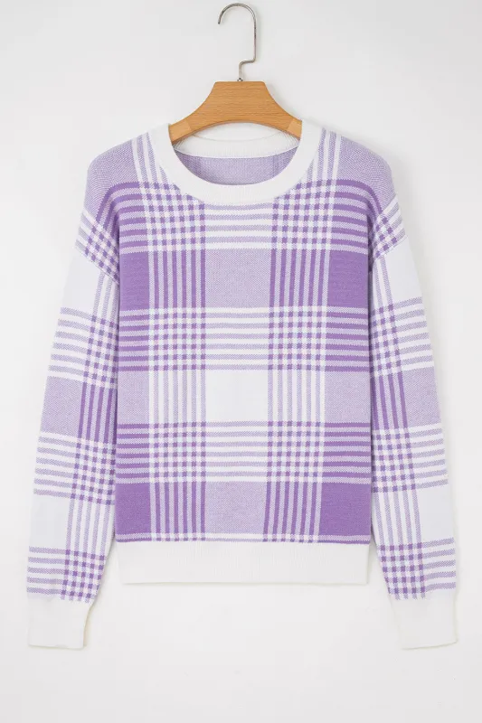 Threaded Pear Giuliana Ribbed Trim Loose Sweater sold by Zulily
