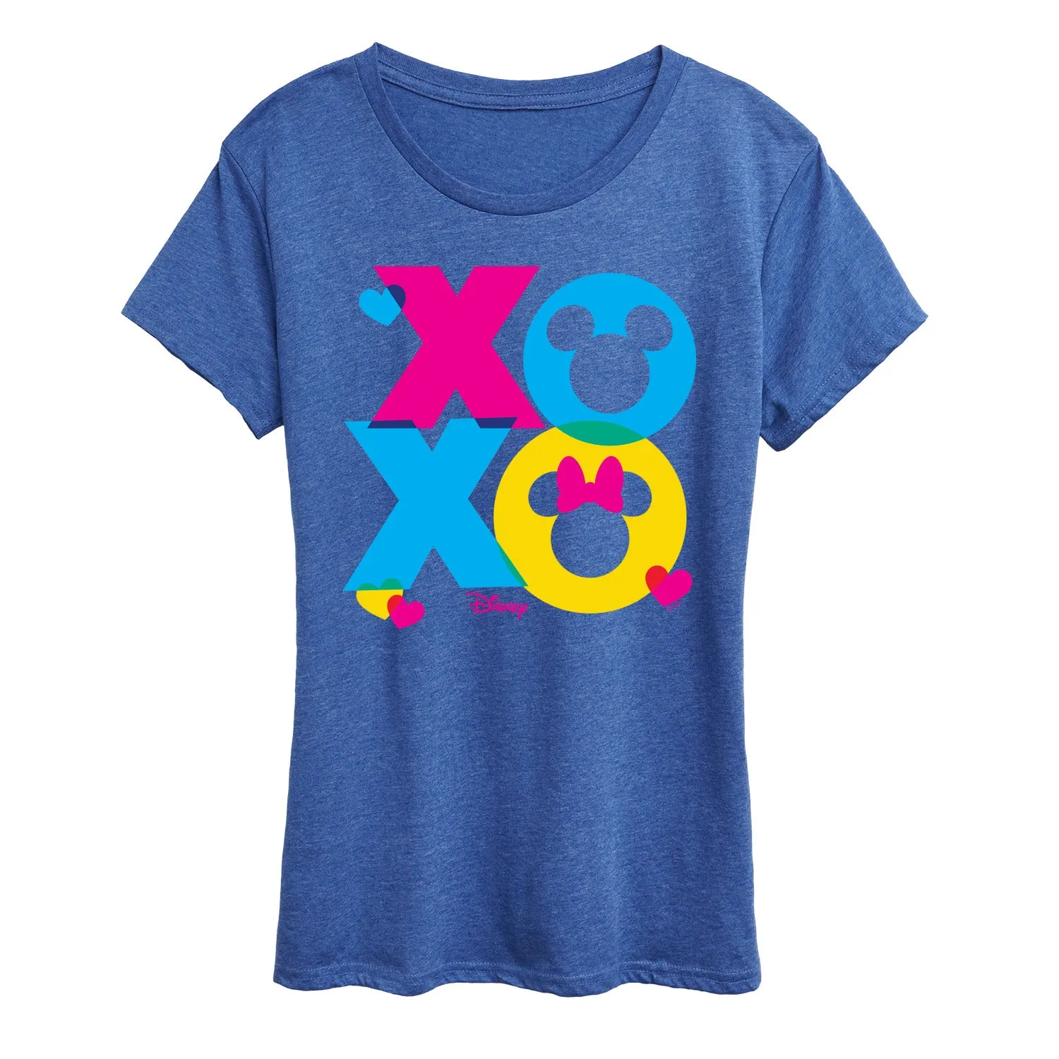 Disney - XOXO Stacked - Women's Short Sleeve Graphic T-Shirt sold by Zulily product image thumbnail 4