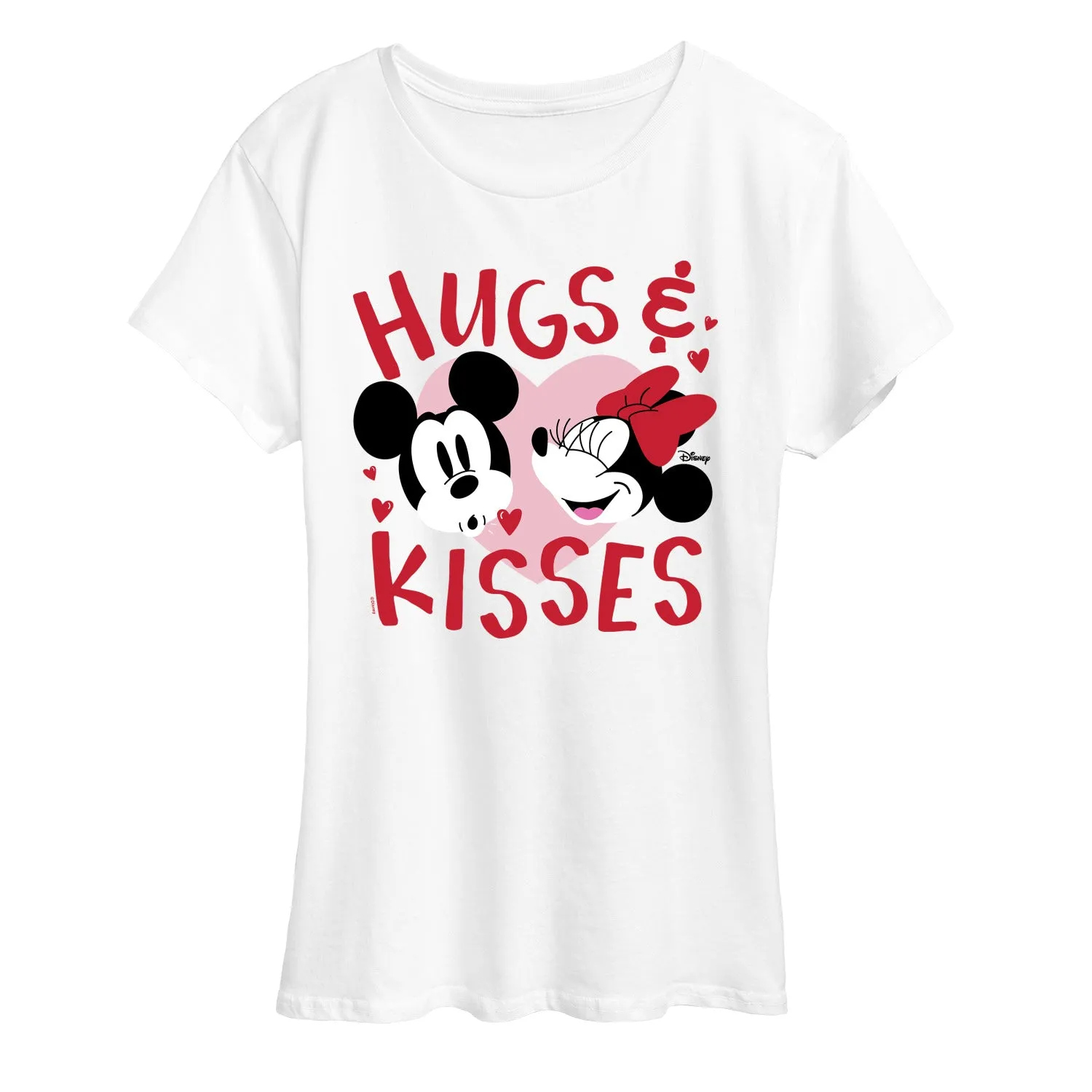 Disney - Hugs and Kisses - Women's Short Sleeve Graphic T-Shirt sold by Zulily product image thumbnail 3