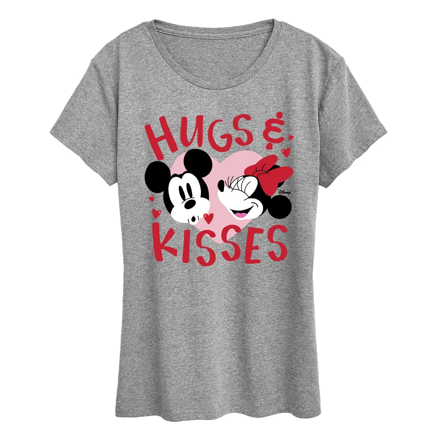 Disney - Hugs and Kisses - Women's Short Sleeve Graphic T-Shirt sold by Zulily product image thumbnail 2