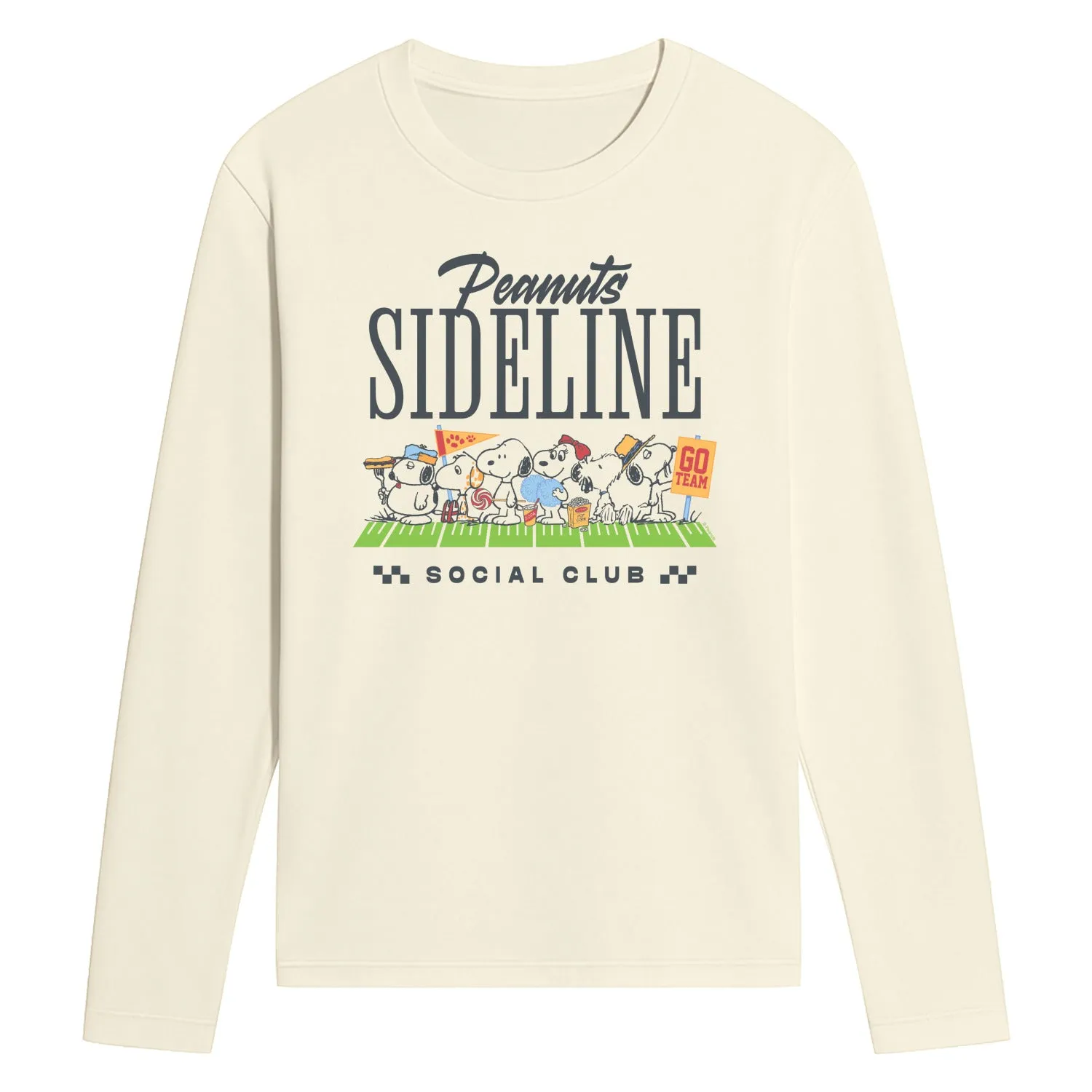 Peanuts - Sideline Social Club - Men's Long Sleeve Graphic T-Shirt sold by Zulily product image thumbnail 2
