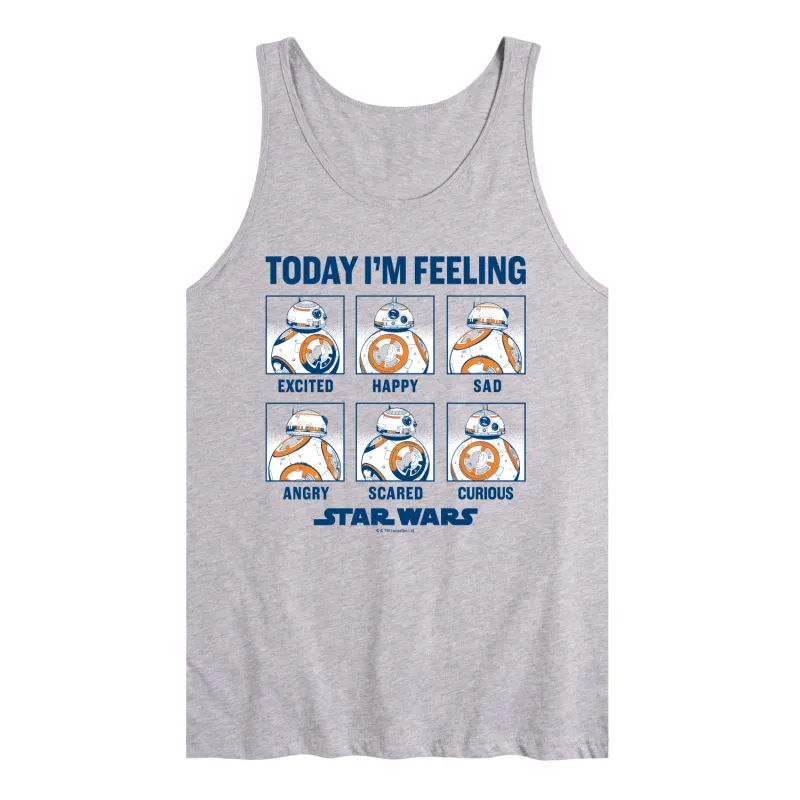 The Force Awakens - Today I'm Feeling - Men's Sleeveless Graphic Tank made by Zulily
