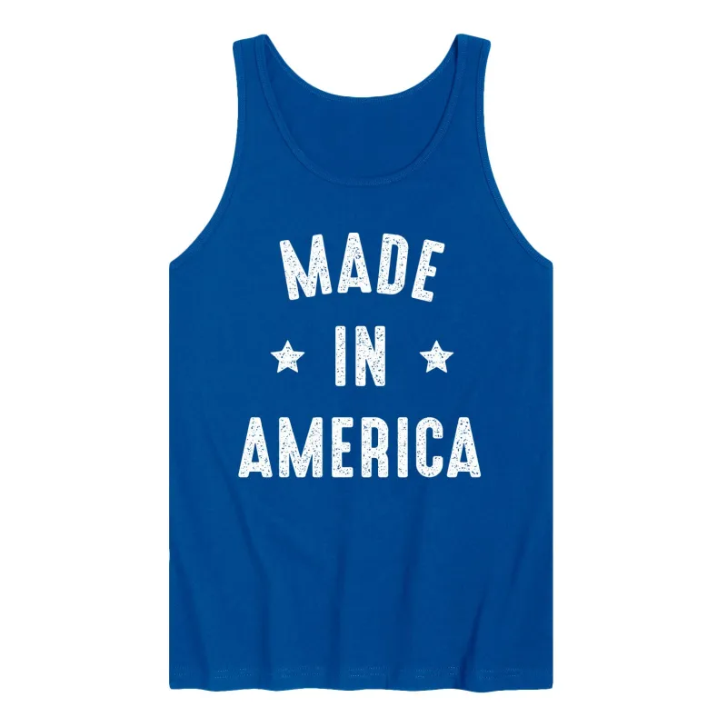 Instant Message - Made in America - Men's Sleeveless Graphic Tank sold by Zulily