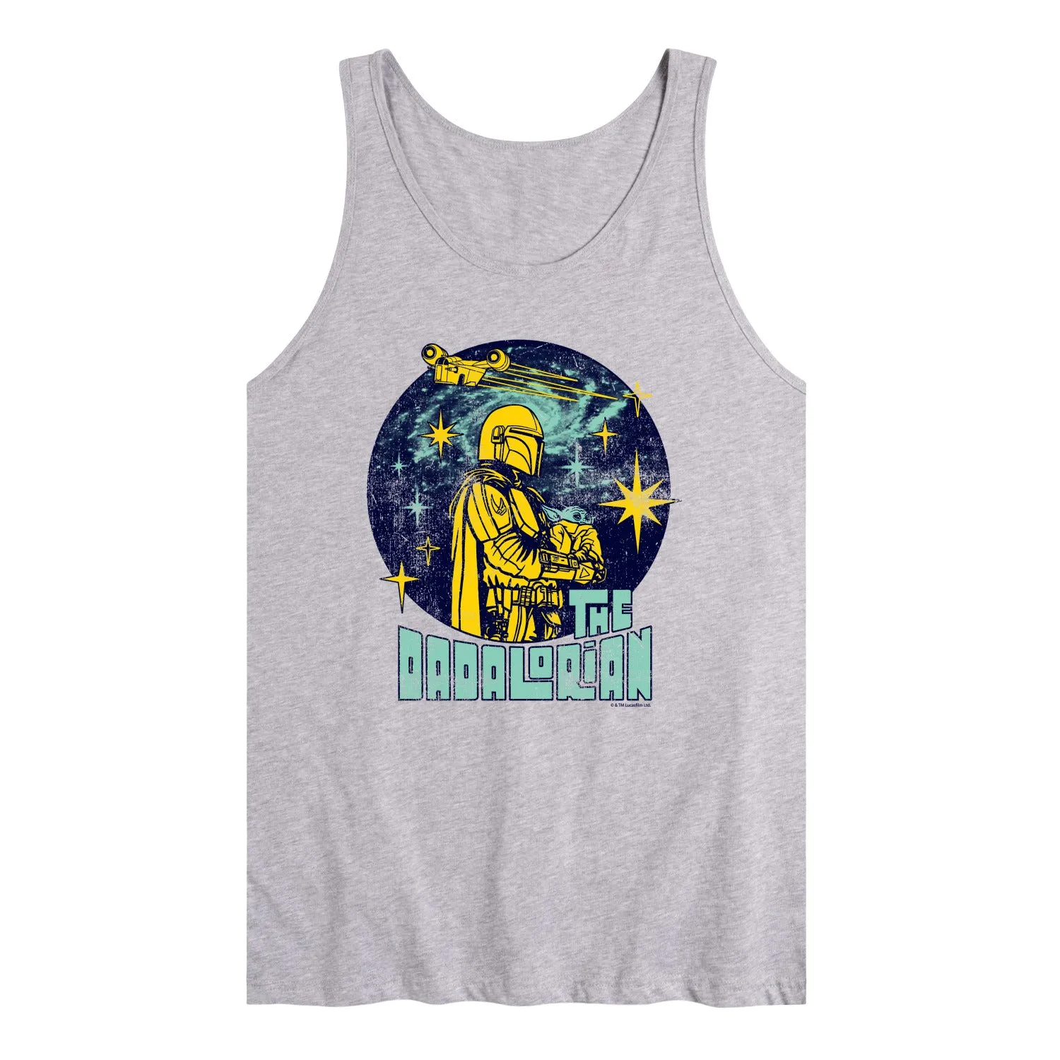 Star Wars - The Dadalorian - Men's Sleeveless Graphic Tank sold by Zulily
