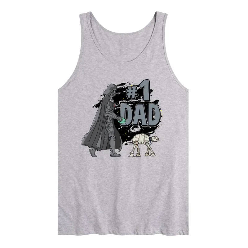 Star Wars - Number One Dad Darth Vader - Men's Sleeveless Graphic Tank sold by Zulily