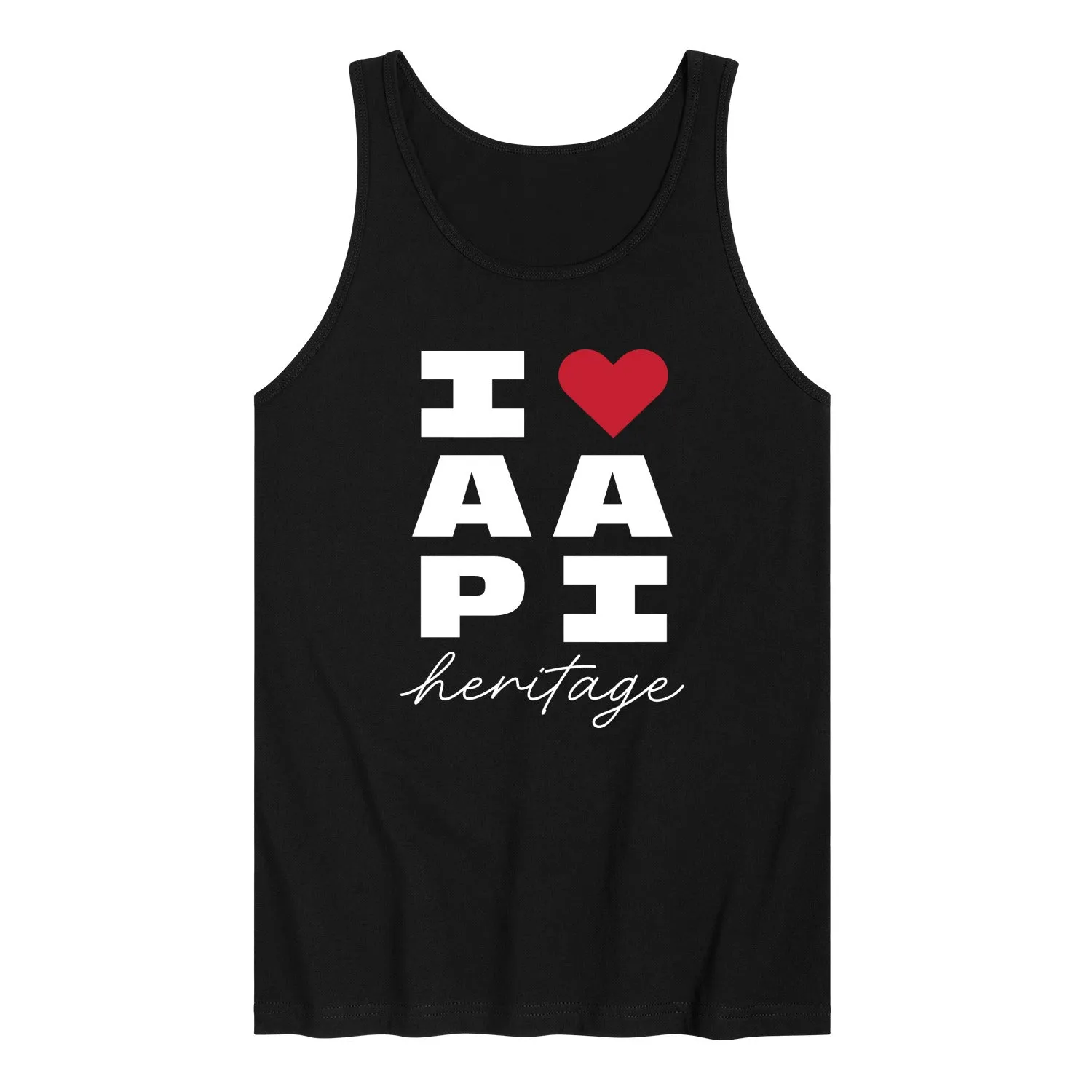 Instant Message - Heart AAPI Heritage - Men's Sleeveless Graphic Tank sold by Zulily product image thumbnail 3