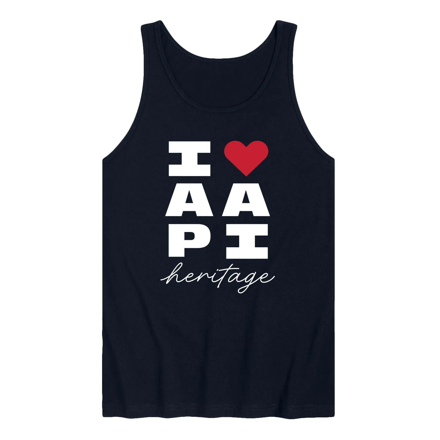 Instant Message - Heart AAPI Heritage - Men's Sleeveless Graphic Tank sold by Zulily product image thumbnail 4