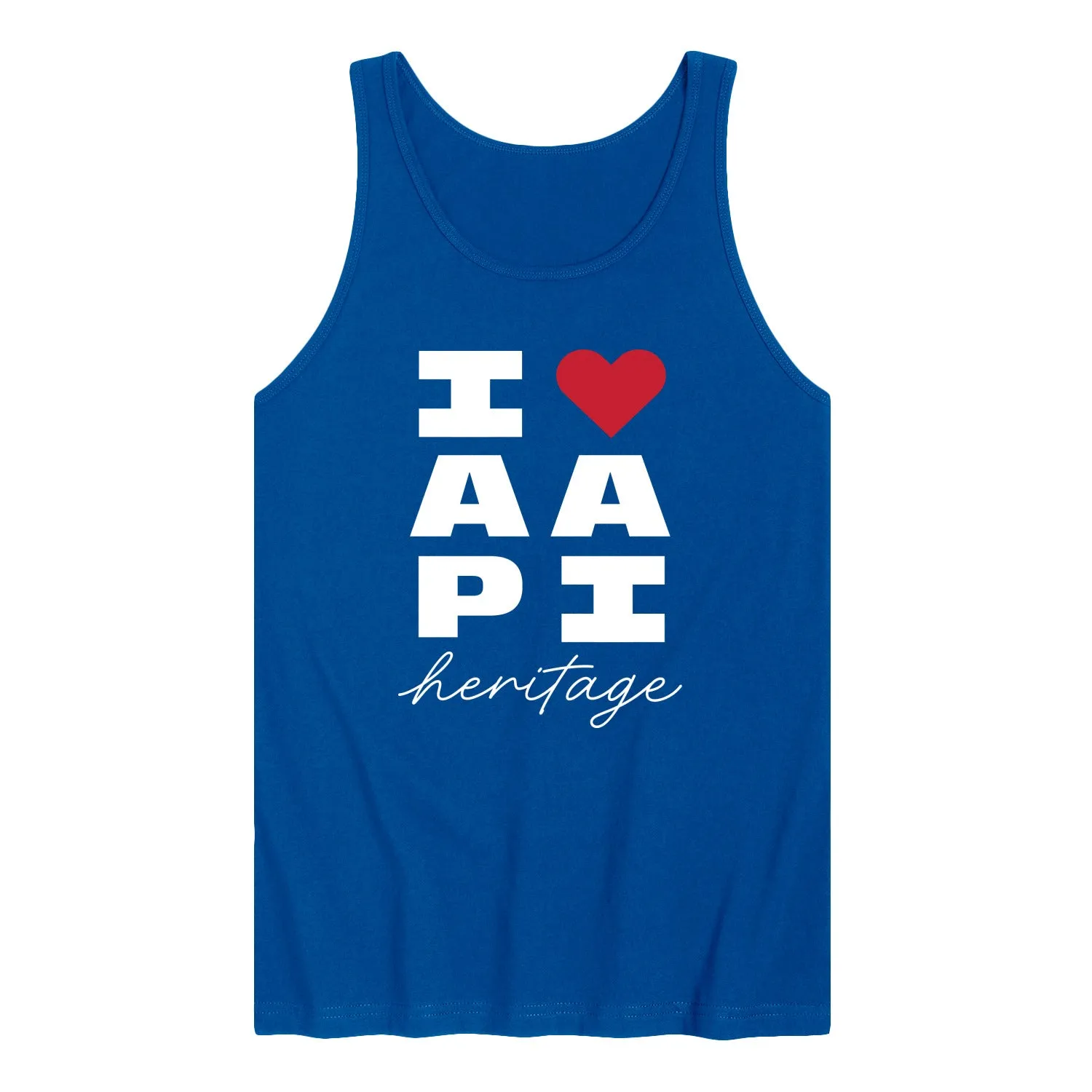 Instant Message - Heart AAPI Heritage - Men's Sleeveless Graphic Tank sold by Zulily