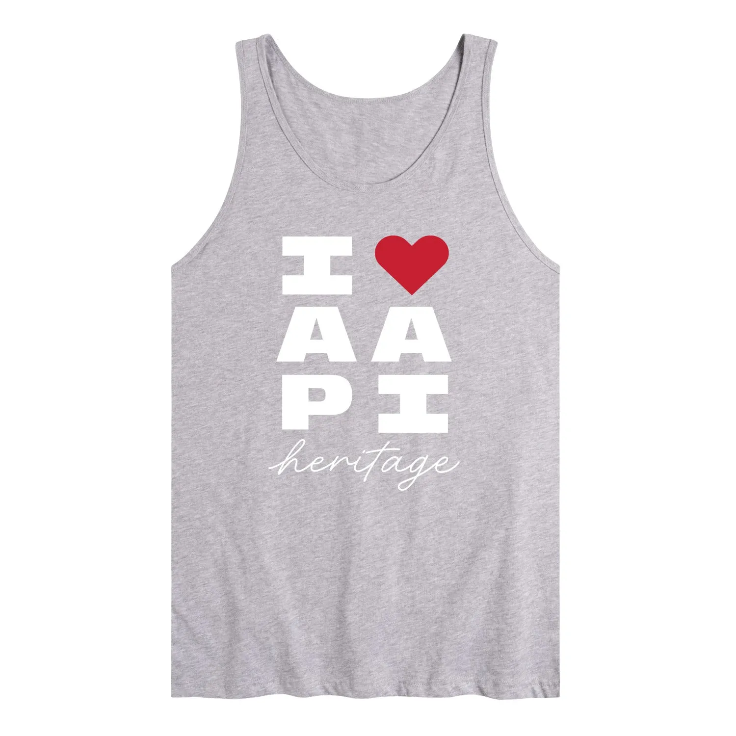Instant Message - Heart AAPI Heritage - Men's Sleeveless Graphic Tank sold by Zulily product image thumbnail 2