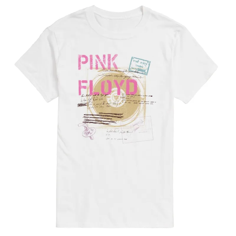 Pink Floyd - Pink Floyd Lyric Drafts - Men's Short Sleeve Graphic T-Shirt sold by Zulily