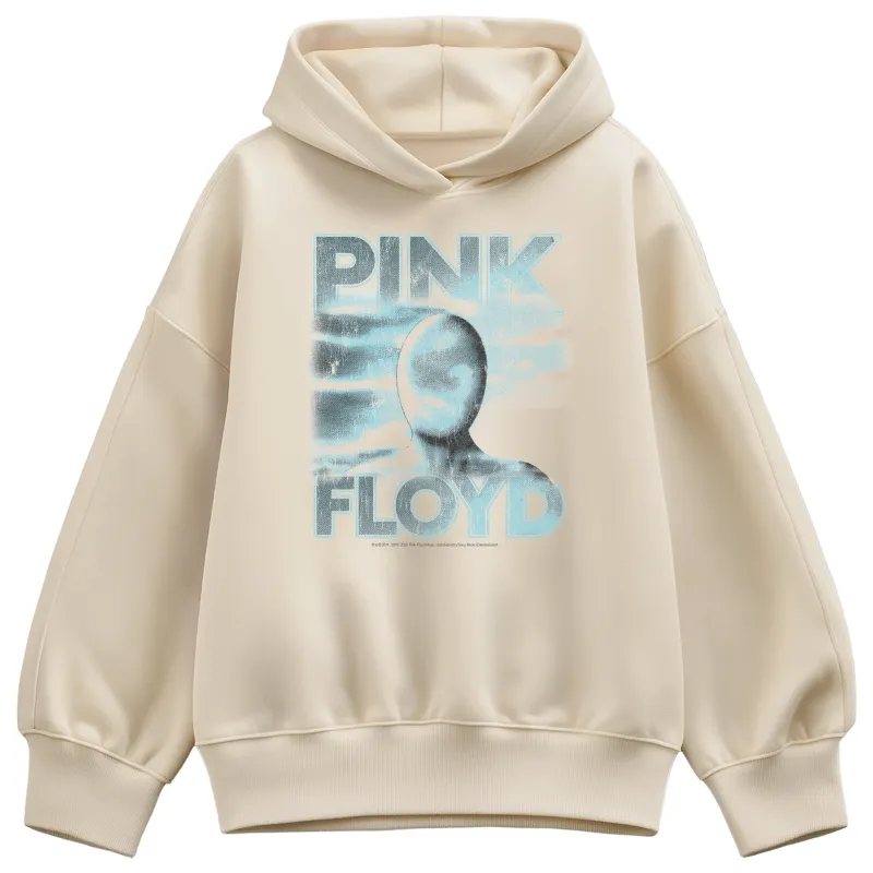 Pink Floyd - Pink Floyd Cloud Man - Ladies Oversized Fleece Hoodie Sweatshirt made by Pink Floyd