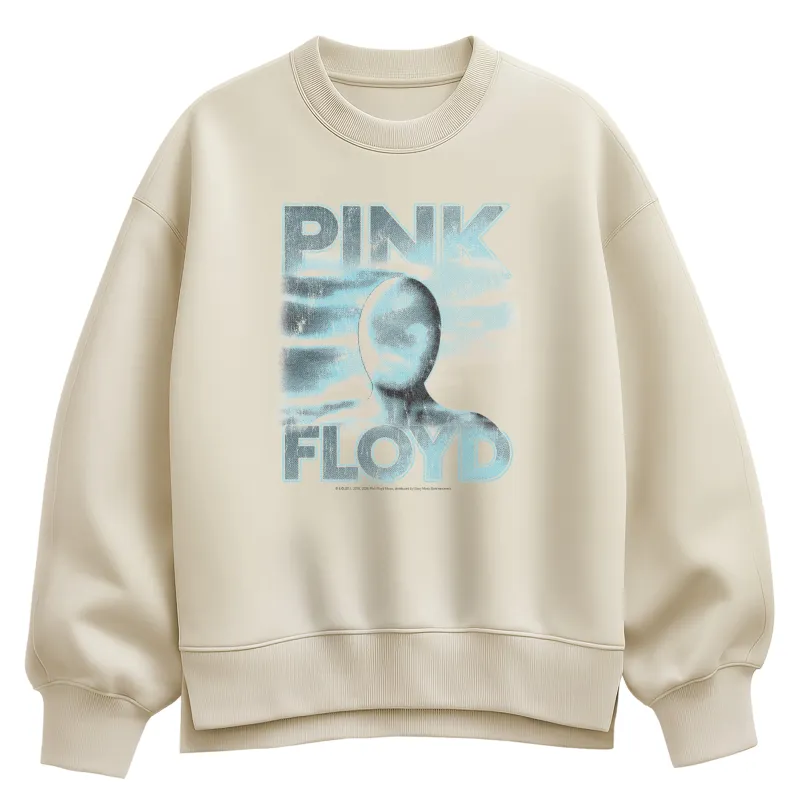 Pink Floyd - Pink Floyd Cloud Man - Ladies Oversized Fleece Crew Sweatshirt made by Pink Floyd