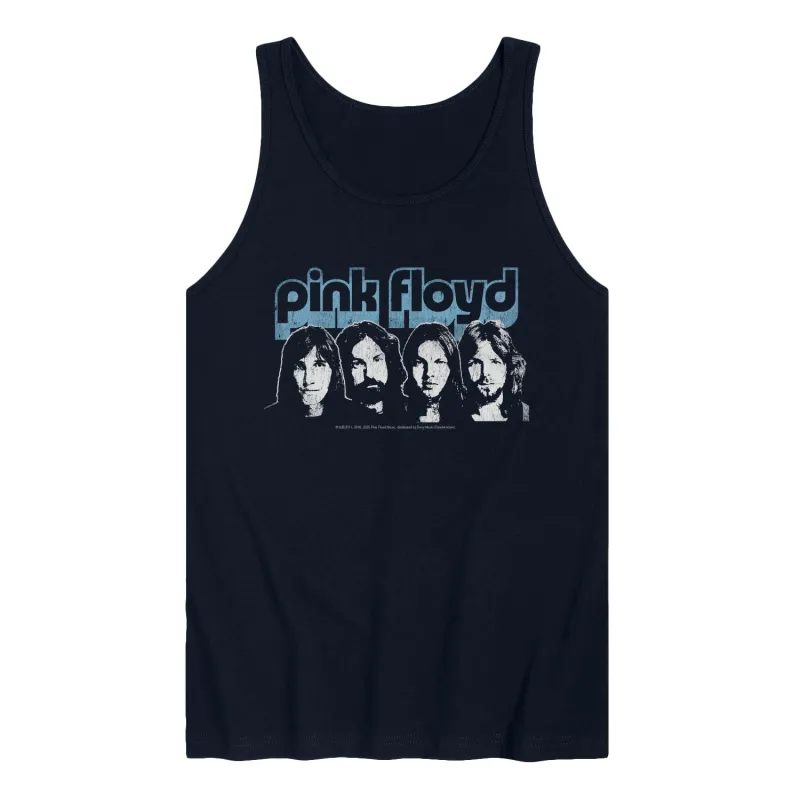 Pink Floyd - Pink Floyd Retro Band - Men's Sleeveless Graphic Tank made by Pink Floyd