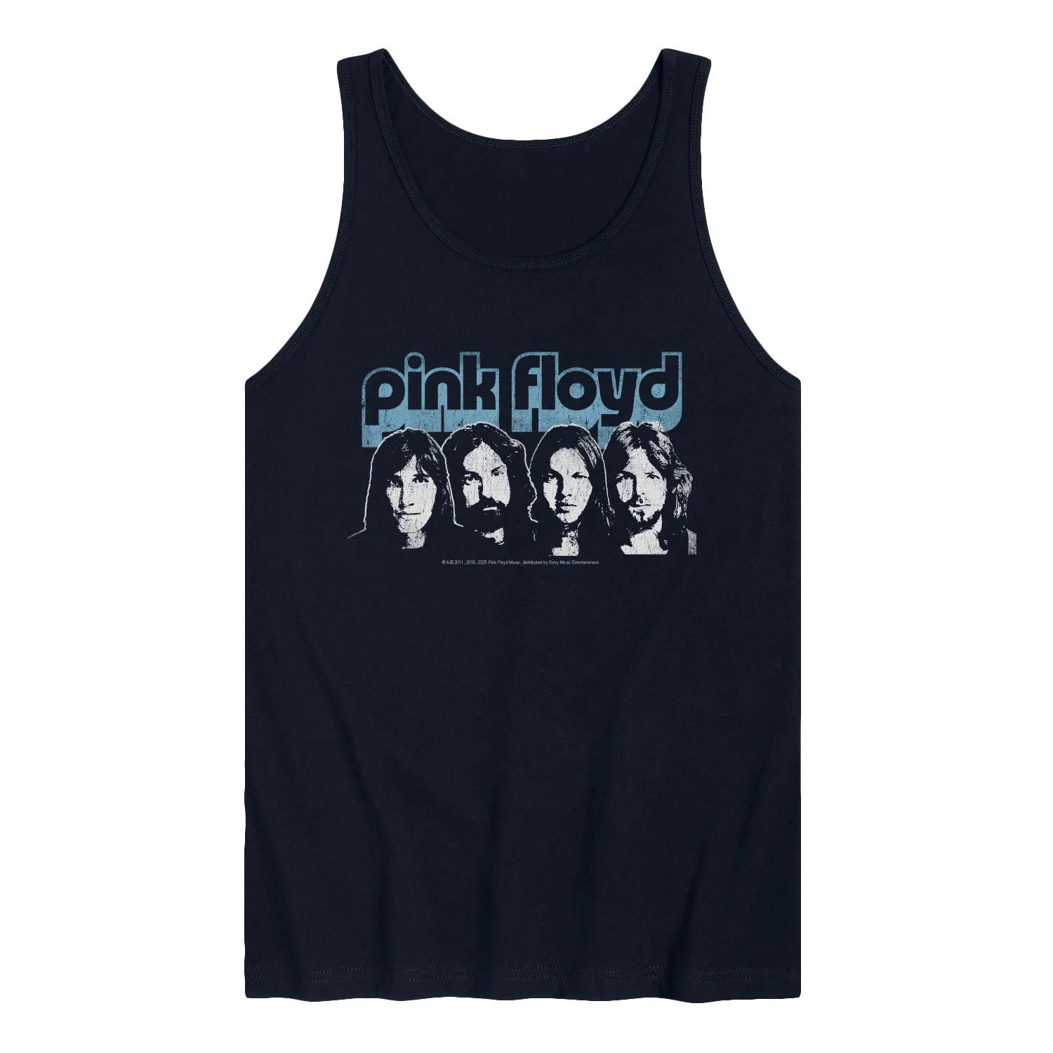 Pink Floyd - Pink Floyd Retro Band - Men's Sleeveless Graphic Tank sold by Zulily