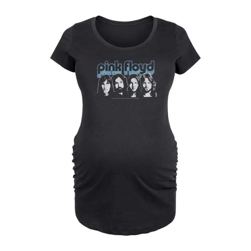 Pink Floyd - Pink Floyd Retro Band - Maternity Scoop Neck Tee made by Pink Floyd