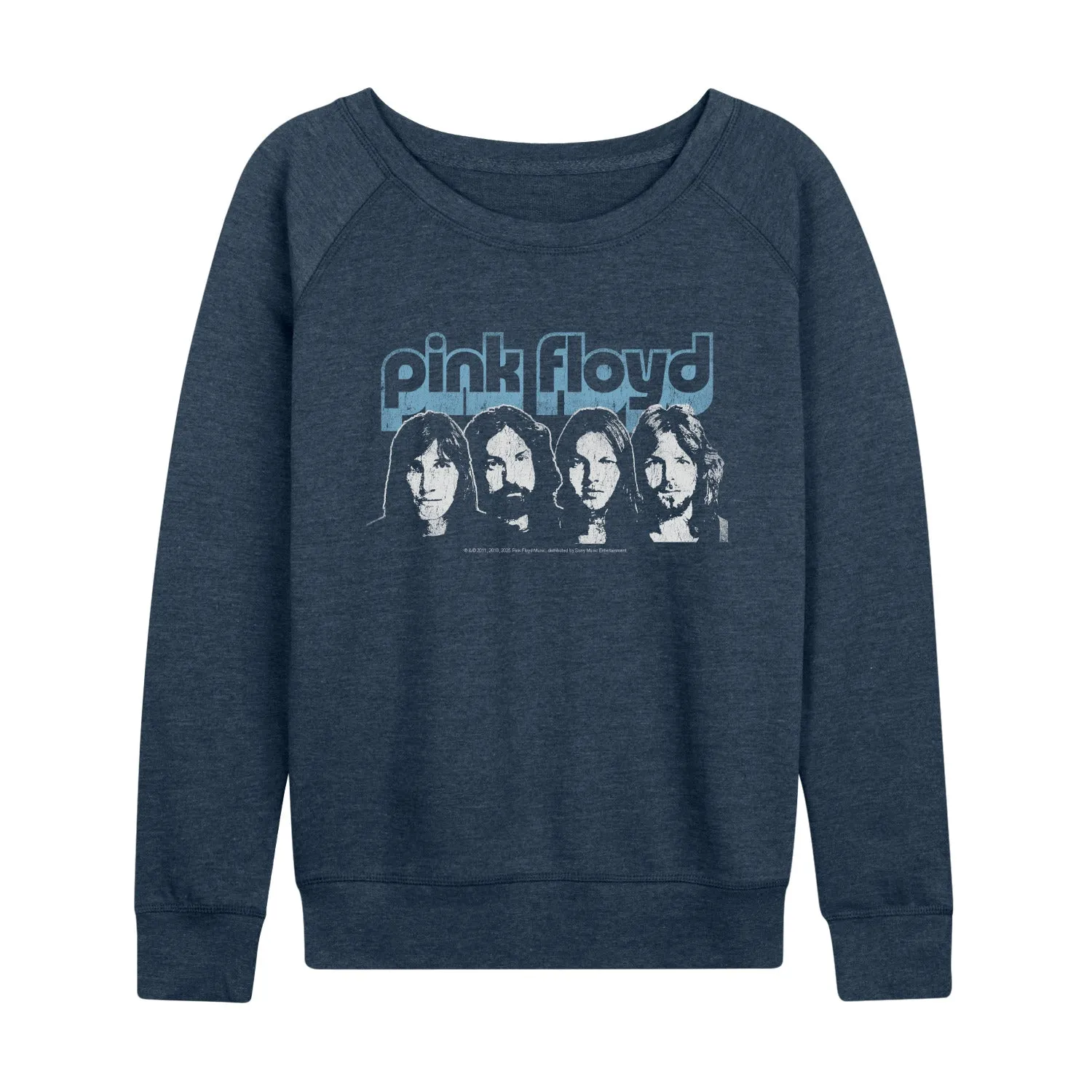 Pink Floyd - Pink Floyd Retro Band - Women's French Terry Long Sleeve Pullover sold by Zulily