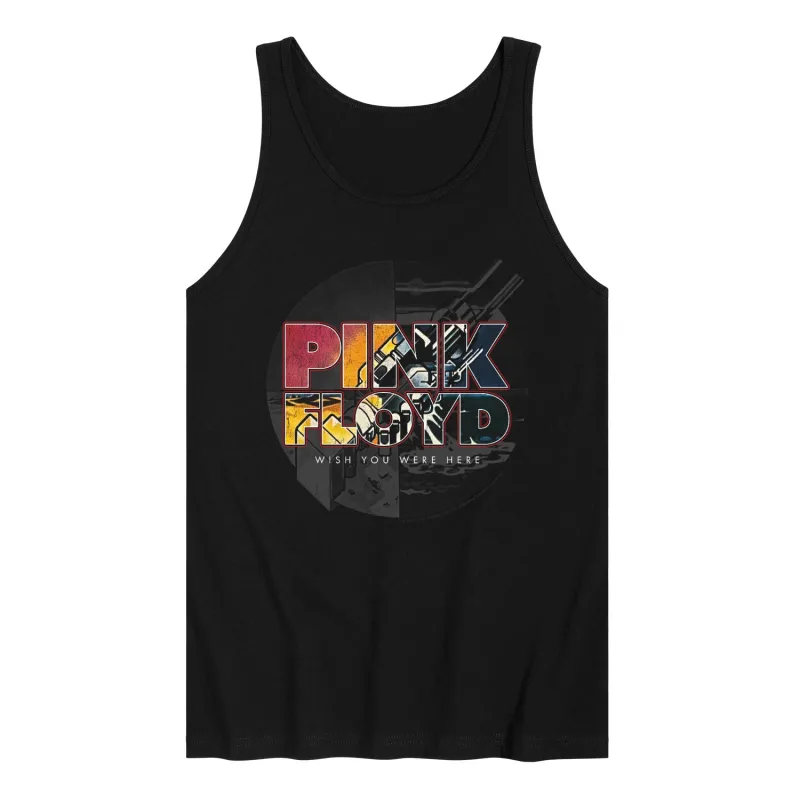 Pink Floyd - Pink Floyd WYWH Handshake - Men's Sleeveless Graphic Tank made by Pink Floyd