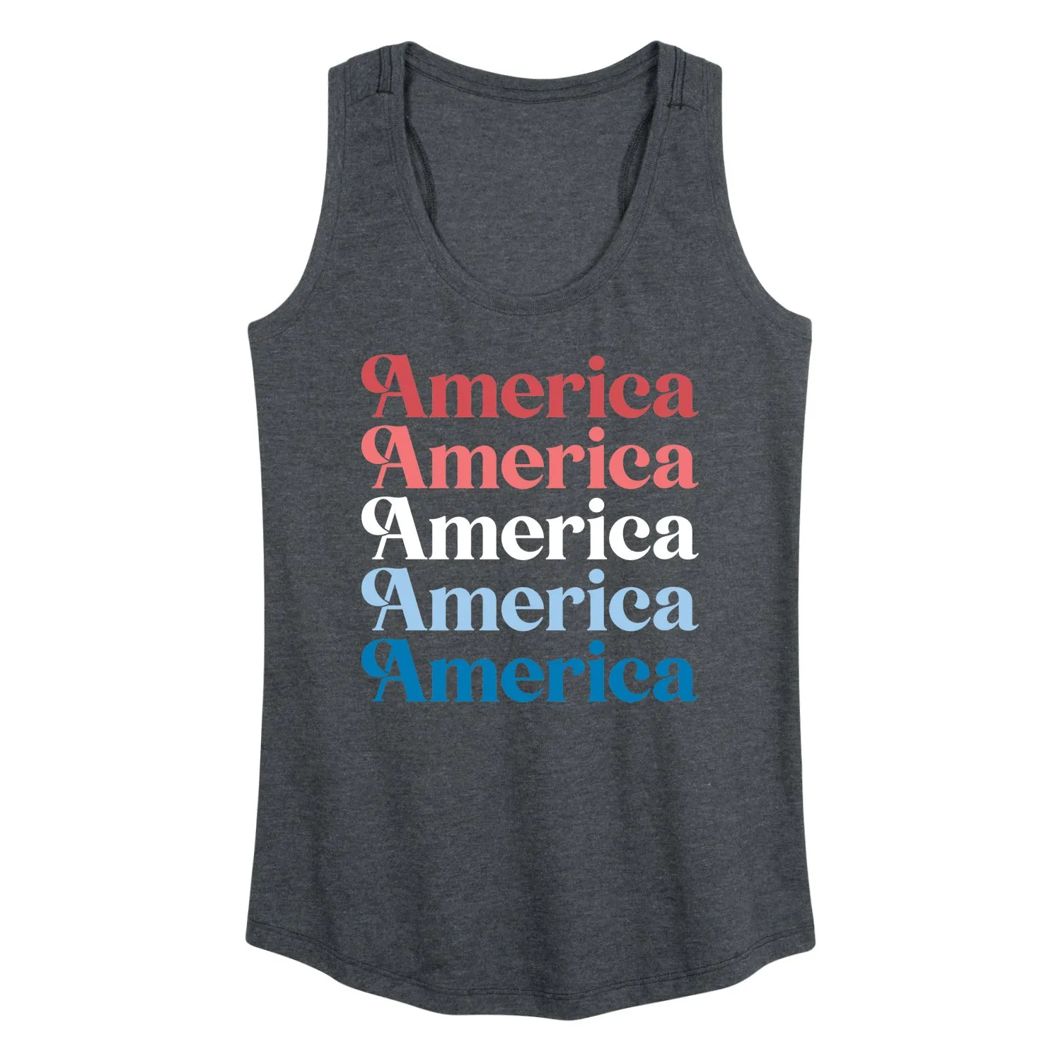 Instant Message - America Repeated - Women's Racerback Graphic Tank sold by Zulily