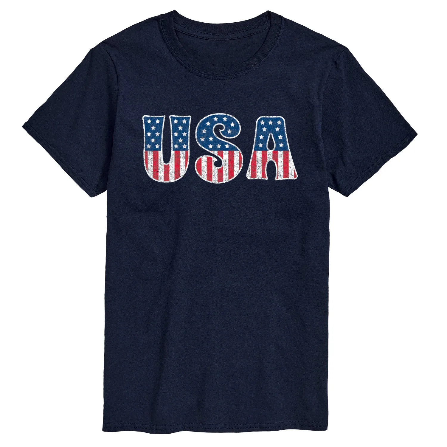 Instant Message - USA - Men's Short Sleeve Graphic T-Shirt sold by Zulily