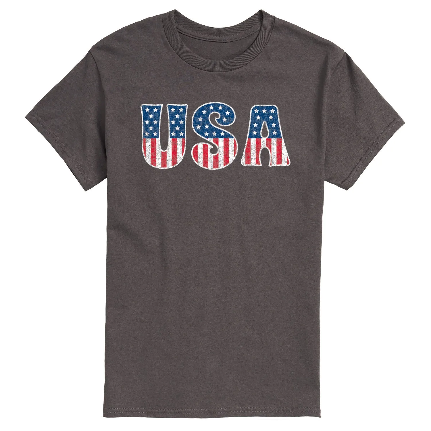 Instant Message - USA - Men's Short Sleeve Graphic T-Shirt sold by Zulily product image thumbnail 5