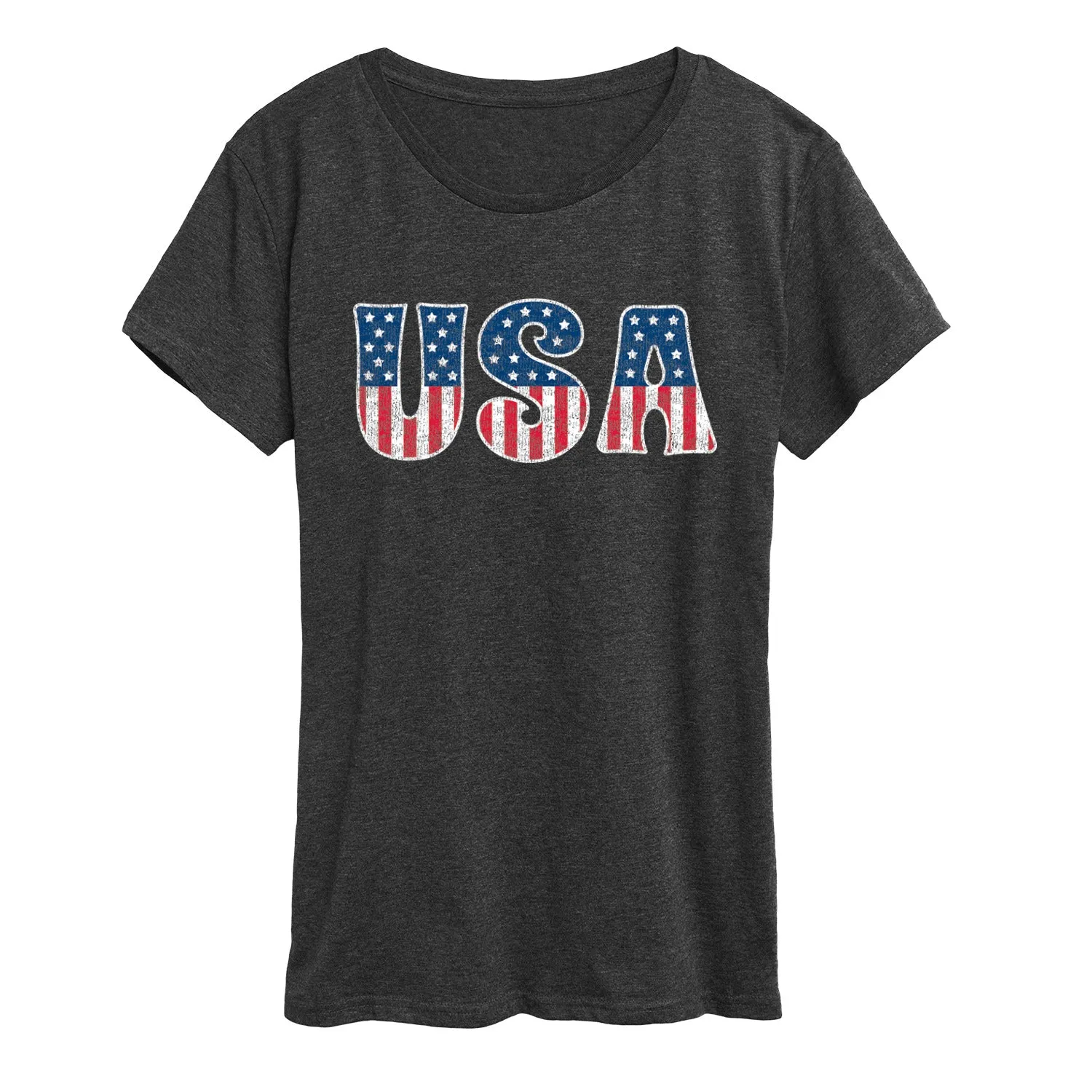 Instant Message - USA - Women's Short Sleeve Graphic T-Shirt sold by Zulily product image thumbnail 2