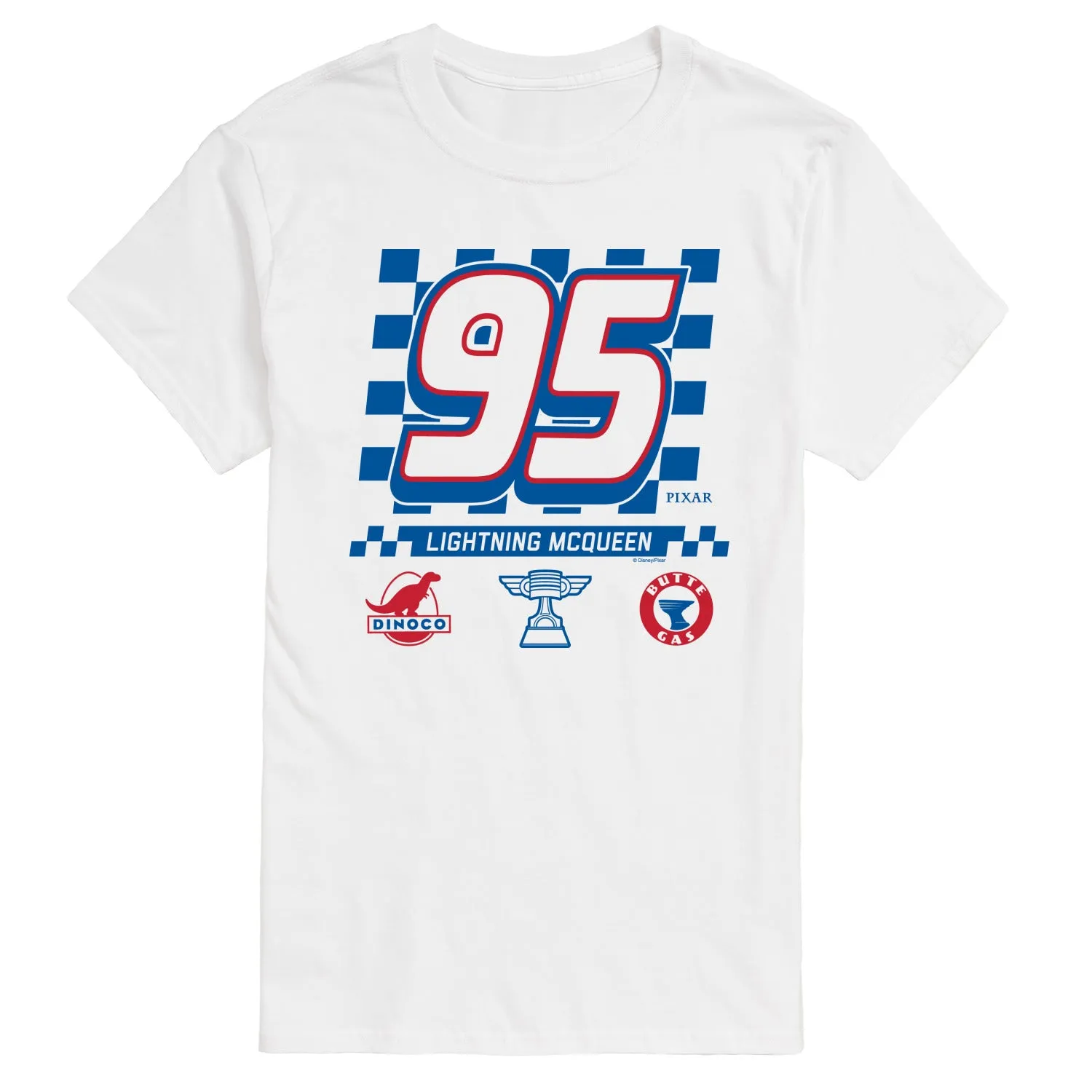 Cars - Lightning McQueen Jersey - Men's Short Sleeve Graphic T-Shirt sold by Zulily