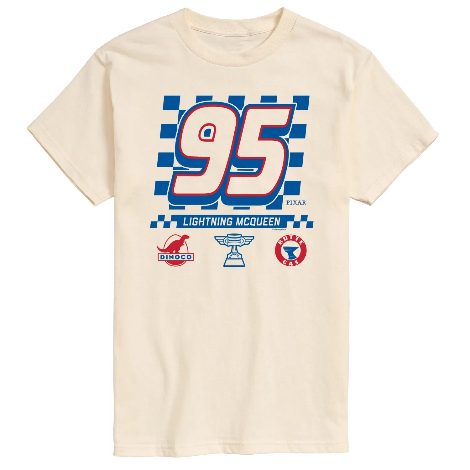 Cars - Lightning McQueen Jersey - Men's Short Sleeve Graphic T-Shirt sold by Zulily product image thumbnail 2